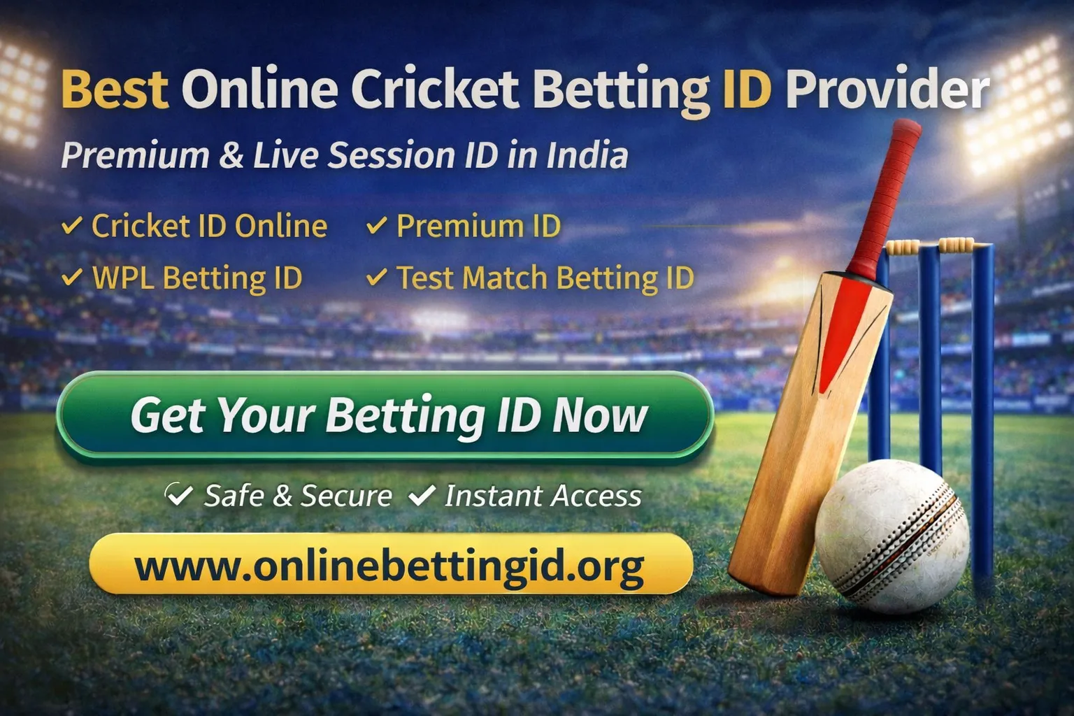 Online Cricket Betting ID Provider – Complete Guide for Safe & Premium Betting